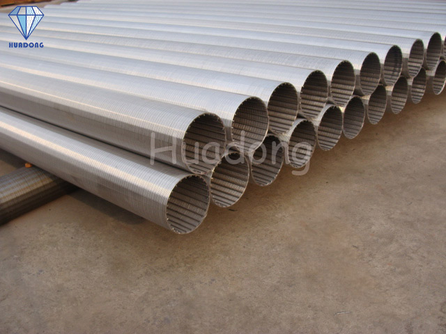 low carbon steel galvanized wedge wire screens
