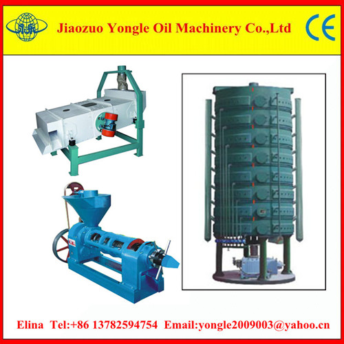 Vegetable oil processing machine