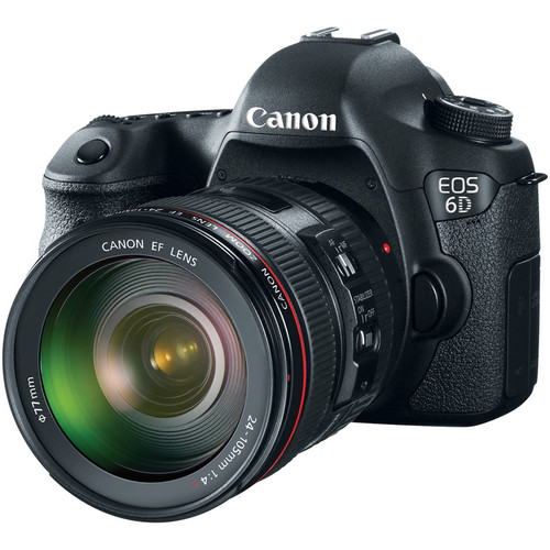 Canon EOS 6D Digital Camera/Canon 24-105mm f/4.0L IS USM AF Lens