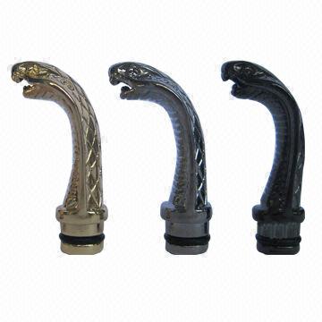	 Snake Drip Tips, Zinc-plated Material, Various Colors