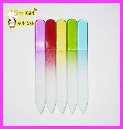 glass nail file Permanent Crystal Glass Nail File