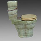 Green Onyx Toilet