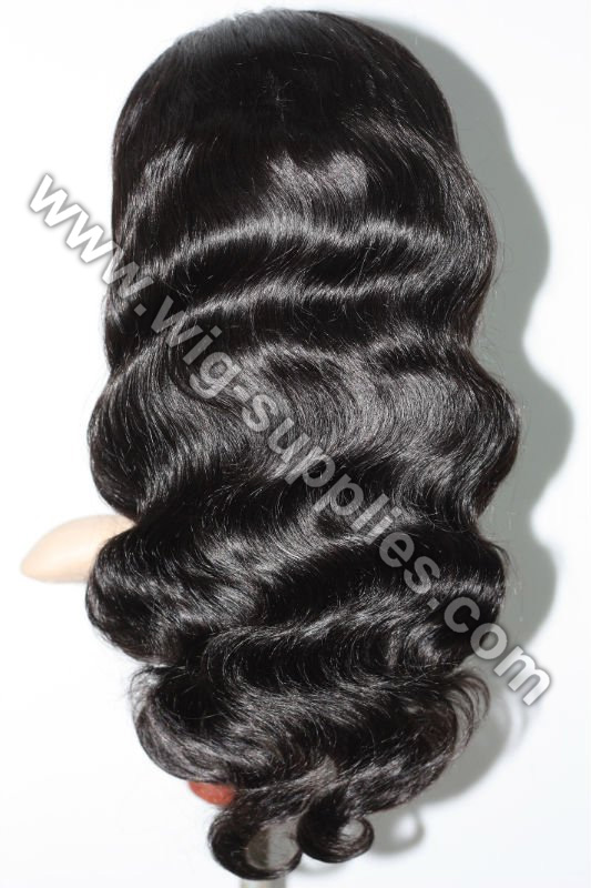 Cheap 100% Human Hair Lace Wig 