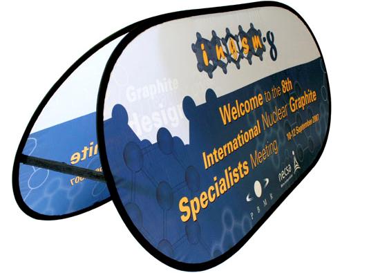 Pop banner,Pop frame,A frame banner,Horizontal pop up A frame)