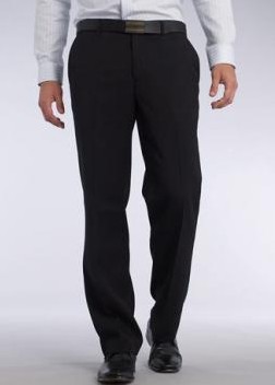 Men& acute;s Flat Front Trousers