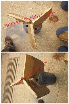 API 3-Wings Step Drag Bits/Alloy Steel Drag Bits/Tungsten Carbide Drag Bit