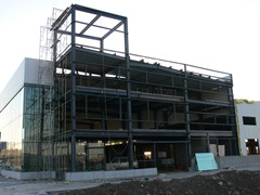 Auto industry steel structure Store 4 S workshop