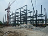 light steel structure frame workshop/warehouse