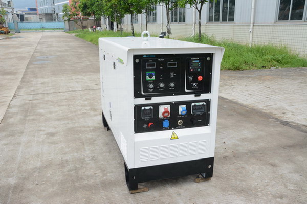 3kW three phase generator with MIA, MMA and TIG welding function in stock