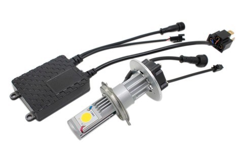 LED Car Head Lamps H4 Hi/Low 50W