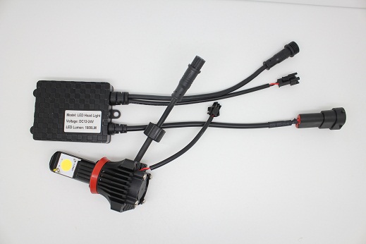 LED Car Head Light Kit H8 x2pcs 50W