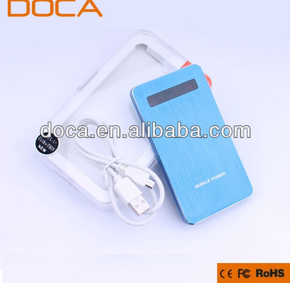 Ultra-thin universal 4000mah portable power bank/external battery charger