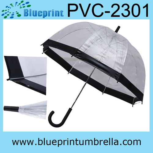 dome shape clear see umbrell wholesale