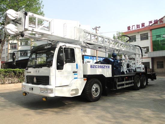 BZC350ZYII truck mounted drilling rig