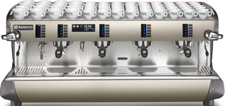 Rancilio Classe 10 USB 4 Electronic Automatic Dosing 4 Group