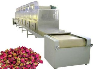 Red roses microwave dryer and sterilizer machine-flower drying and terilization equipment