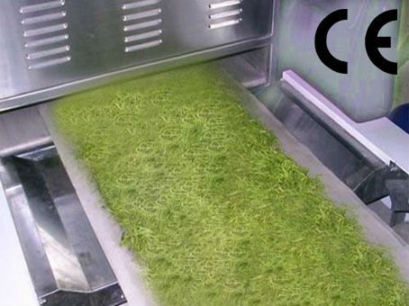 microwave dryer machine for leaf-tea herbs leaves drying equipment