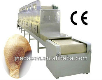 microwave chicken dryer machine-chicken meat slice microwave drying equipment