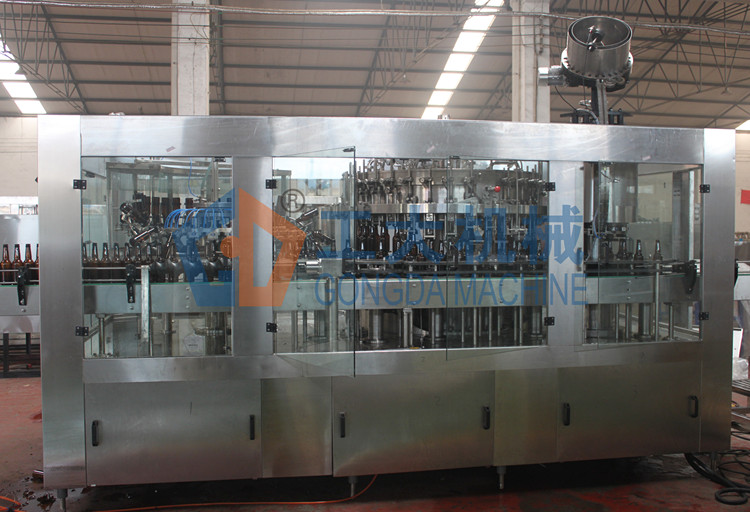 Isobaric filling capping 3-in-1 machine   