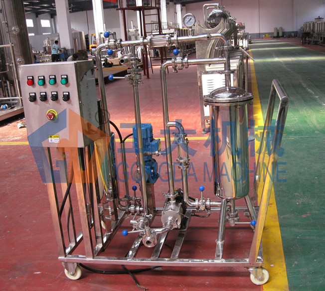 Vane-type diatomite filter 