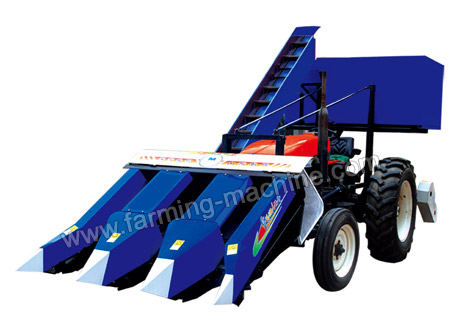 Trailed corn Harvester