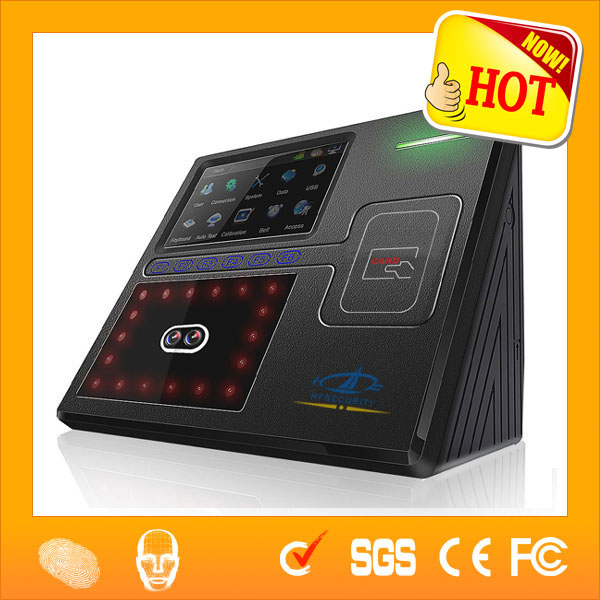 FR401 4.3TFT Touch Screen Facial Punch Card Machine 