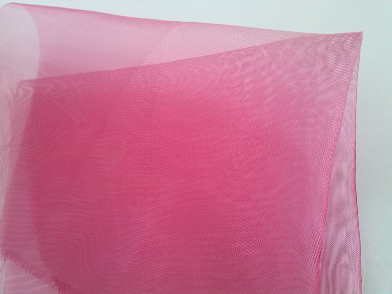 100%  polyester organza wedding  fabric 