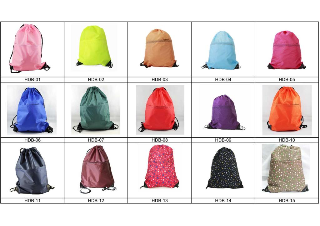 drawstring backpacks