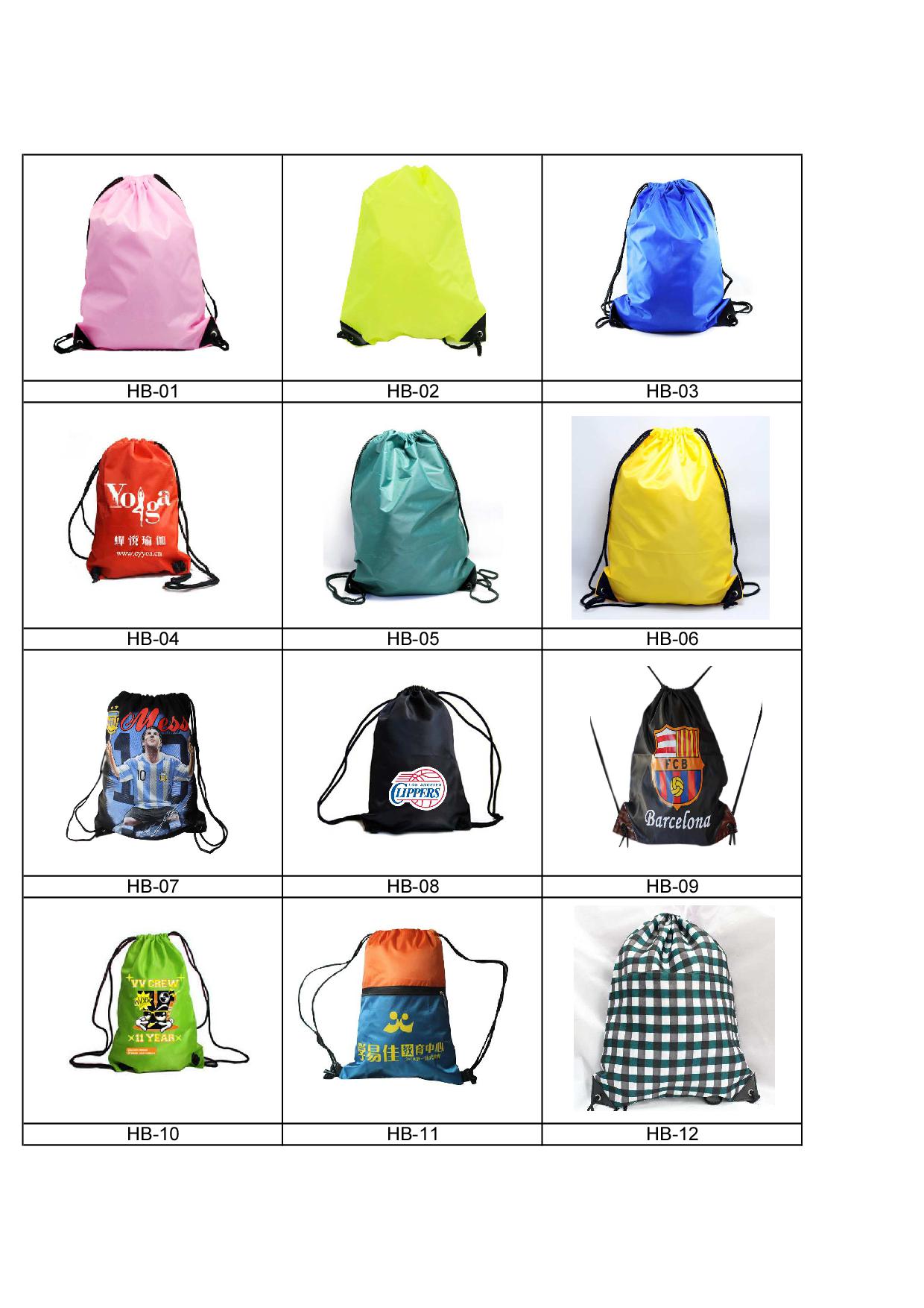 drawstring backpacks