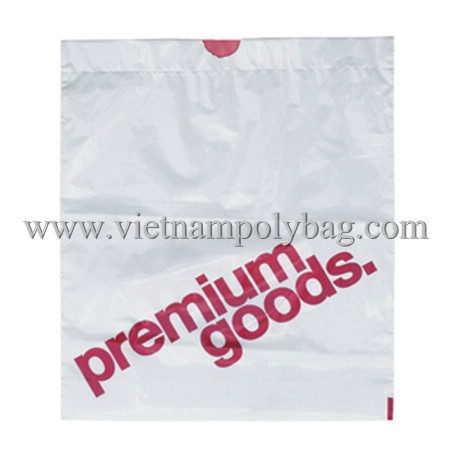 Drawtape bag, plastic poly bag with string for laundry-vietnampolybag.com