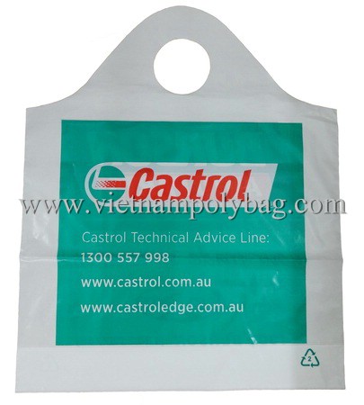 Plastic poly wave top bag, wavy top handle bag, varigauge bag, thin/thick bag-vietnampolybag.com