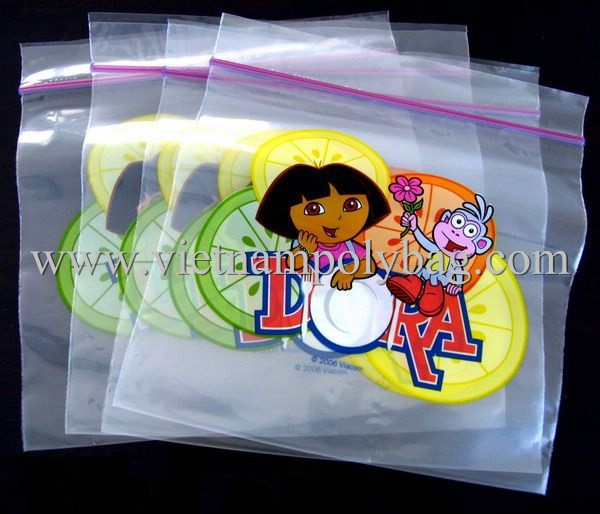 Plastic Ziplock bag, zip lock bag, zipper bag, self seal strip bag, resealable bag-vietnampolybag.com