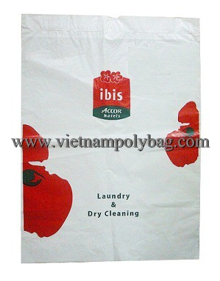 Poly plastic bag with string, drawtape plastic bag-vietnampolybag.com