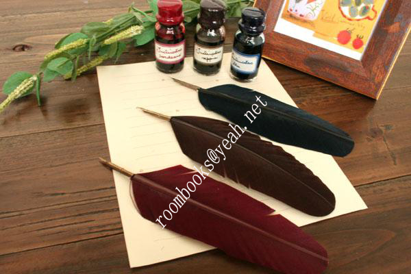 feather pen for party