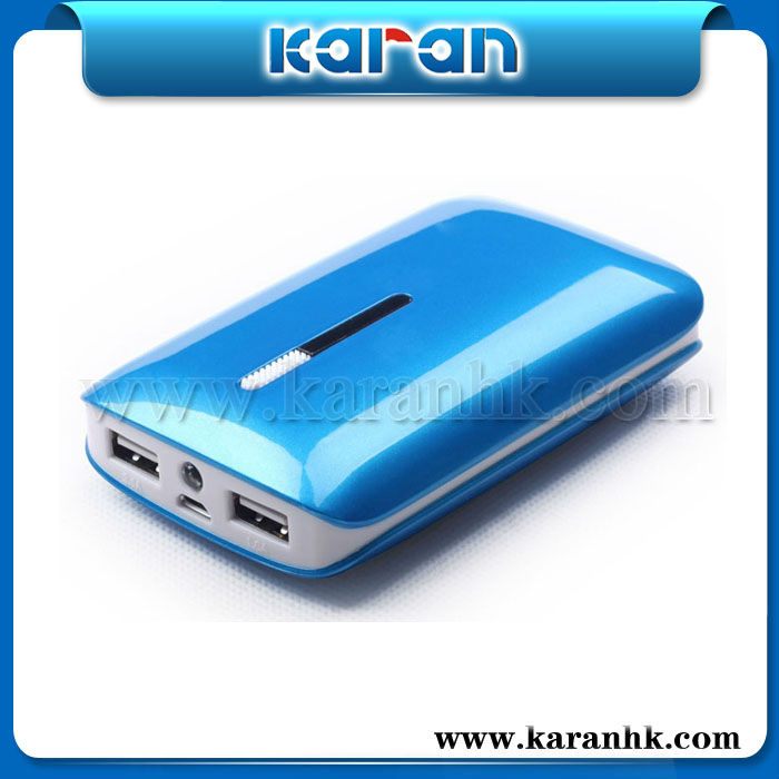 Hotsale 18650 Sumsung powerbank external battery 8400mAh Mobile Portable Phone Charger for Table/Iphone5/All mobile phone