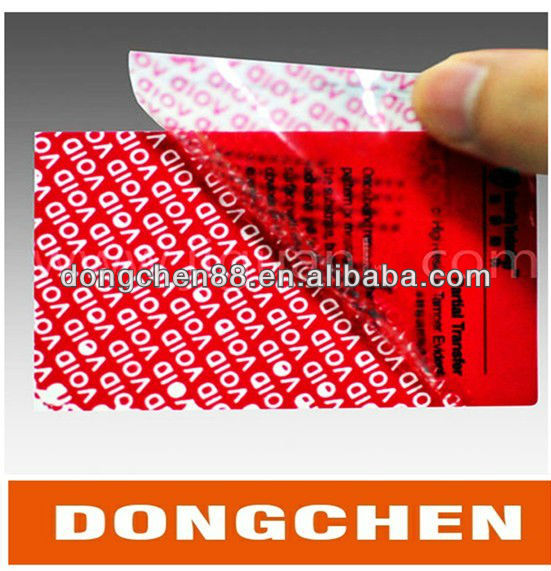 Good price VOID tamper evident labels