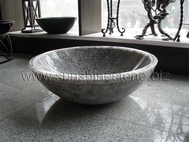 Queen Onyx Mosaic Sink