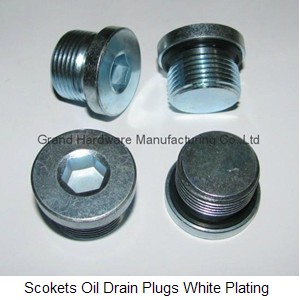 Sockets steel drain plugs