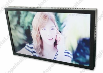 24& quot; full hd advertising display,hd digital lcd,supermarket digital tv advertising