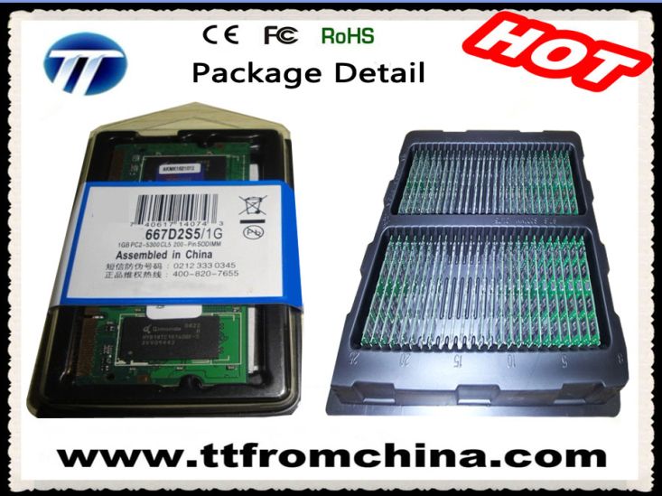 Wholesale computer parts desktop ram 2g ddr2 800