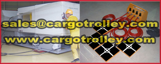 Air bearing transporters powered by air bearings