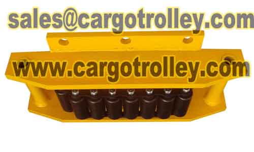 Steel chain roller skates capacity can reach 1000 tons