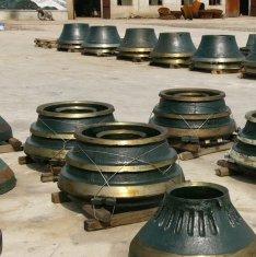 Iron Casting Cone Crushers Crusher Parts , Mantles For Cone Crushers DF018