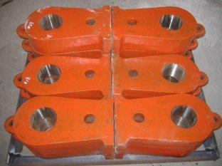 High Mn Steel Casting , Crusher Hammer Castings DF036