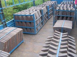 Dia3.8m Steel Cement Mill Liners For Grinding Cement DF067