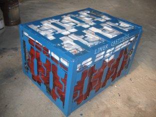 High Cr White Iron Wear Resistant Casting Liners With Wear Resistant Casting