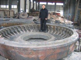 OEM Large Wear Castings Steel Sand Castings With Heat Resistance DF026