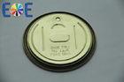 Full Open 300# 73mm Tinplate Can Easy Open Lid , Metal Can Lid