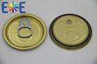 EOE Can Caps 202# 52mm Tinplate Can Easy Open End Food Grade