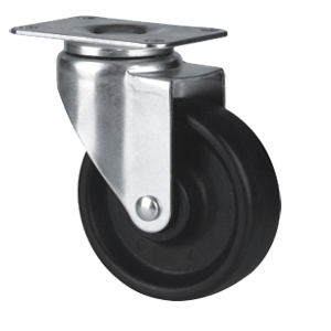 Heat resistant caster wheels